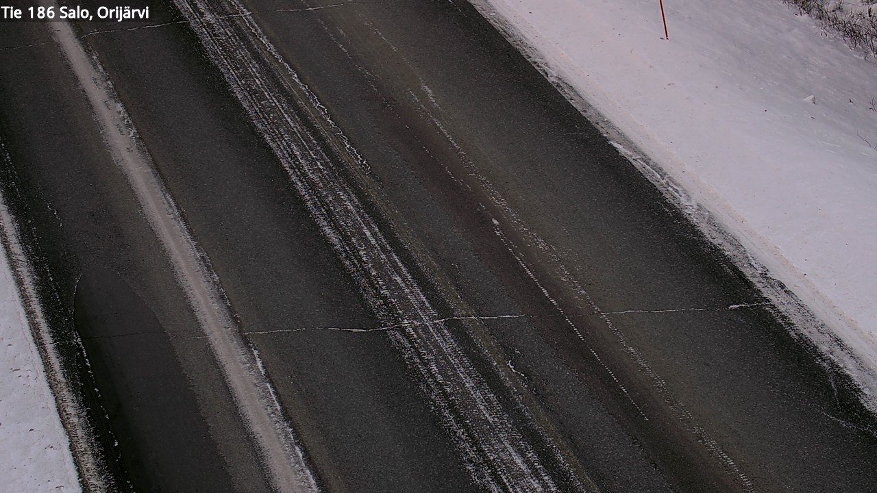 Weather Camera Image Road 186 Salo, Orijärvi, Salo, Varsinais-Suomi