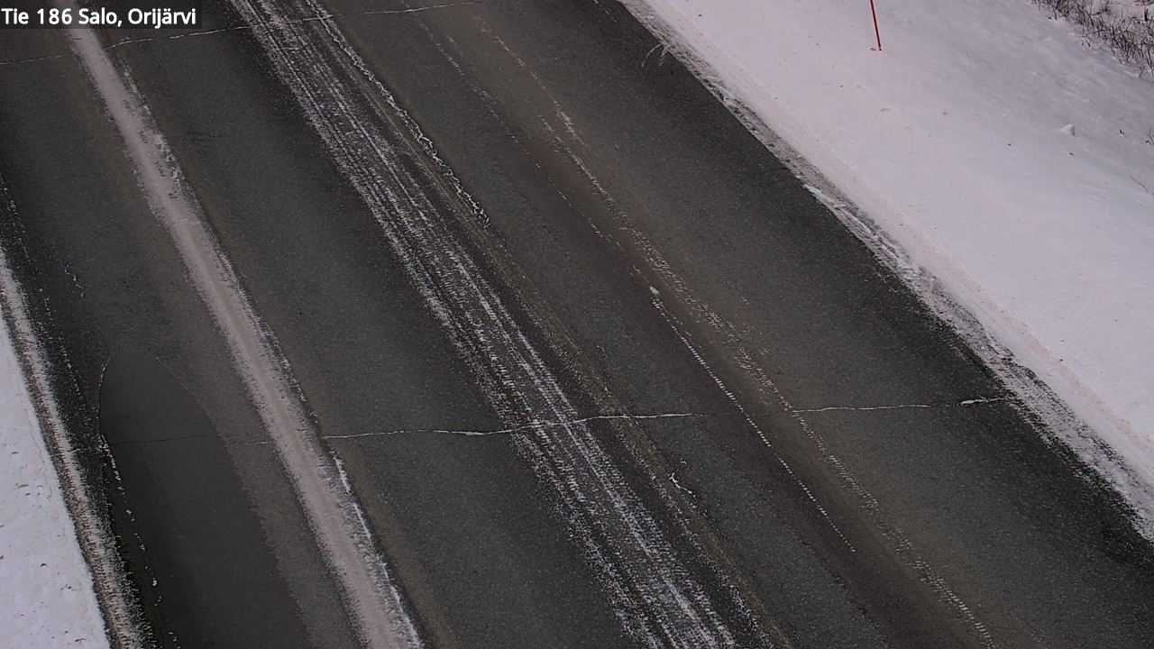 Weather Camera Image Road 186 Salo, Orijärvi, Salo, Varsinais-Suomi