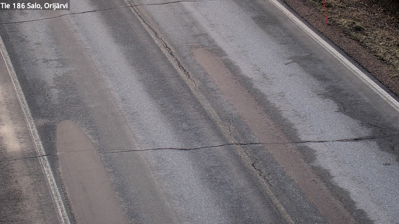 Weather Camera Image Road 186 Salo, Orijärvi, Salo, Varsinais-Suomi