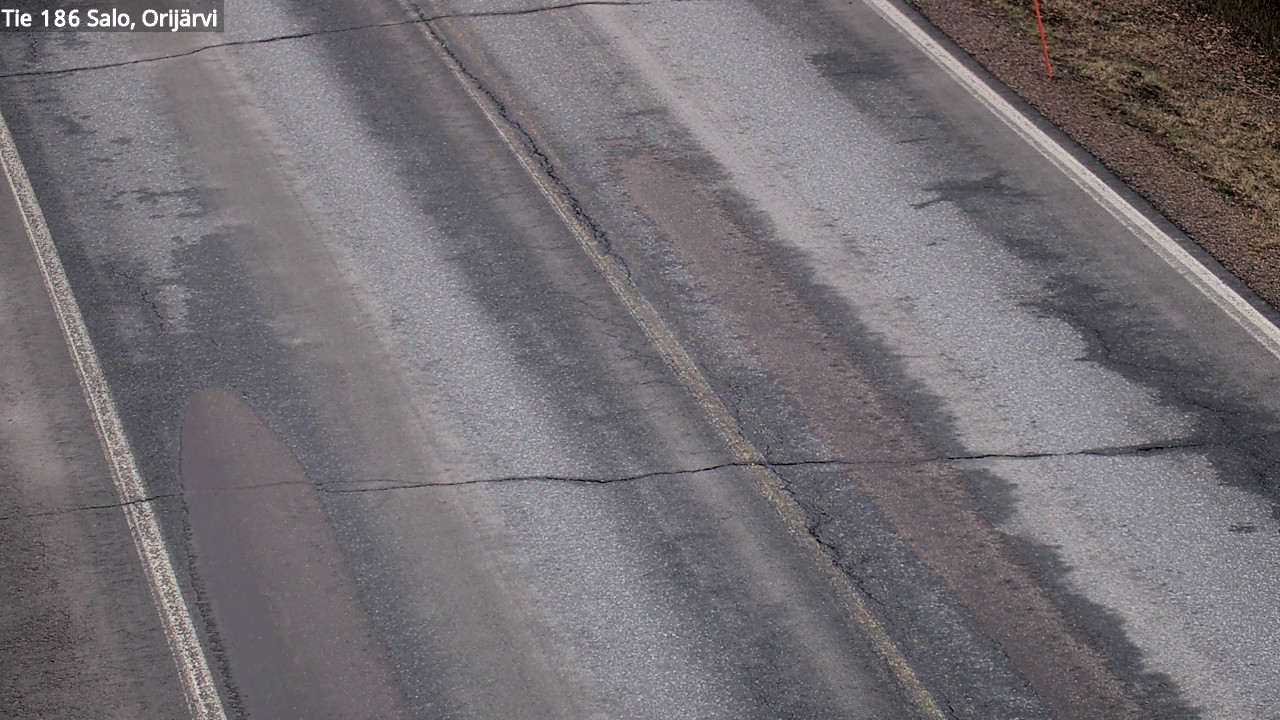 Weather Camera Image Road 186 Salo, Orijärvi, Salo, Varsinais-Suomi