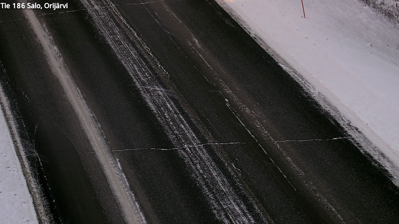 Weather Camera Image Road 186 Salo, Orijärvi, Salo, Varsinais-Suomi