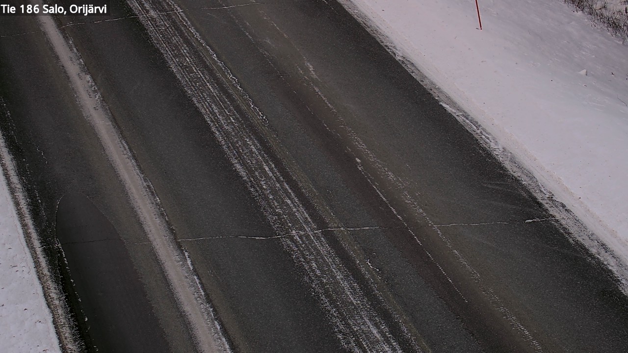 Weather Camera Image Road 186 Salo, Orijärvi, Salo, Varsinais-Suomi