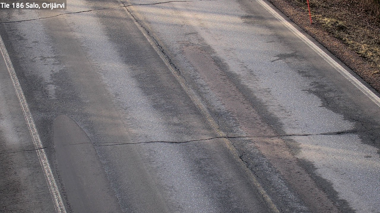 Weather Camera Image Road 186 Salo, Orijärvi, Salo, Varsinais-Suomi