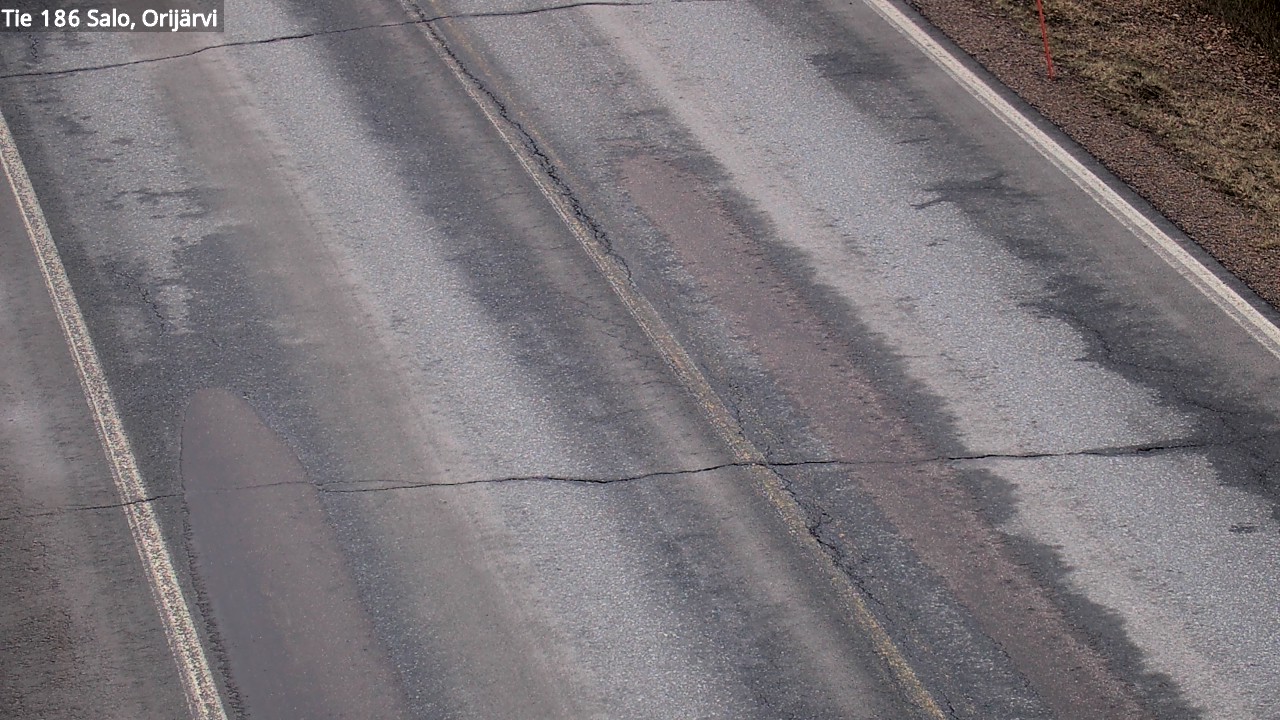 Weather Camera Image Road 186 Salo, Orijärvi, Salo, Varsinais-Suomi