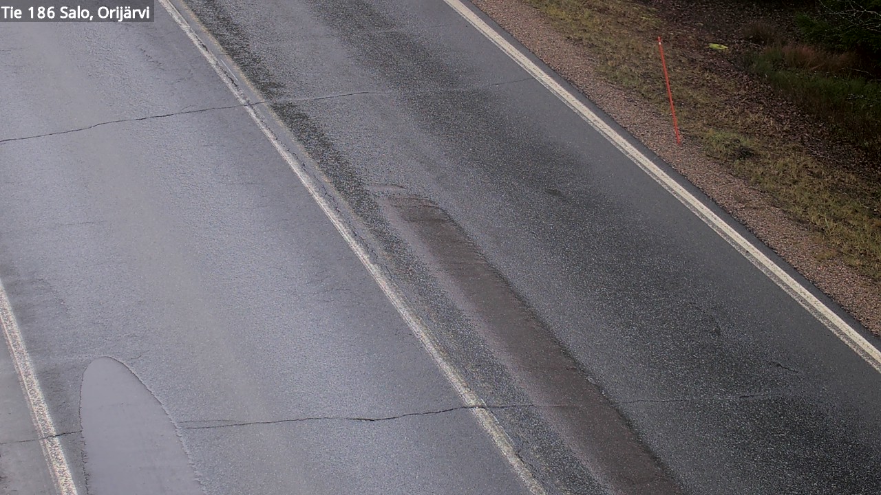 Weather Camera Image Väg 186 Salo, Orijärvi, Salo, Varsinais-Suomi