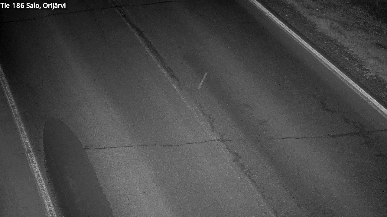 Weather Camera Image Road 186 Salo, Orijärvi, Salo, Varsinais-Suomi
