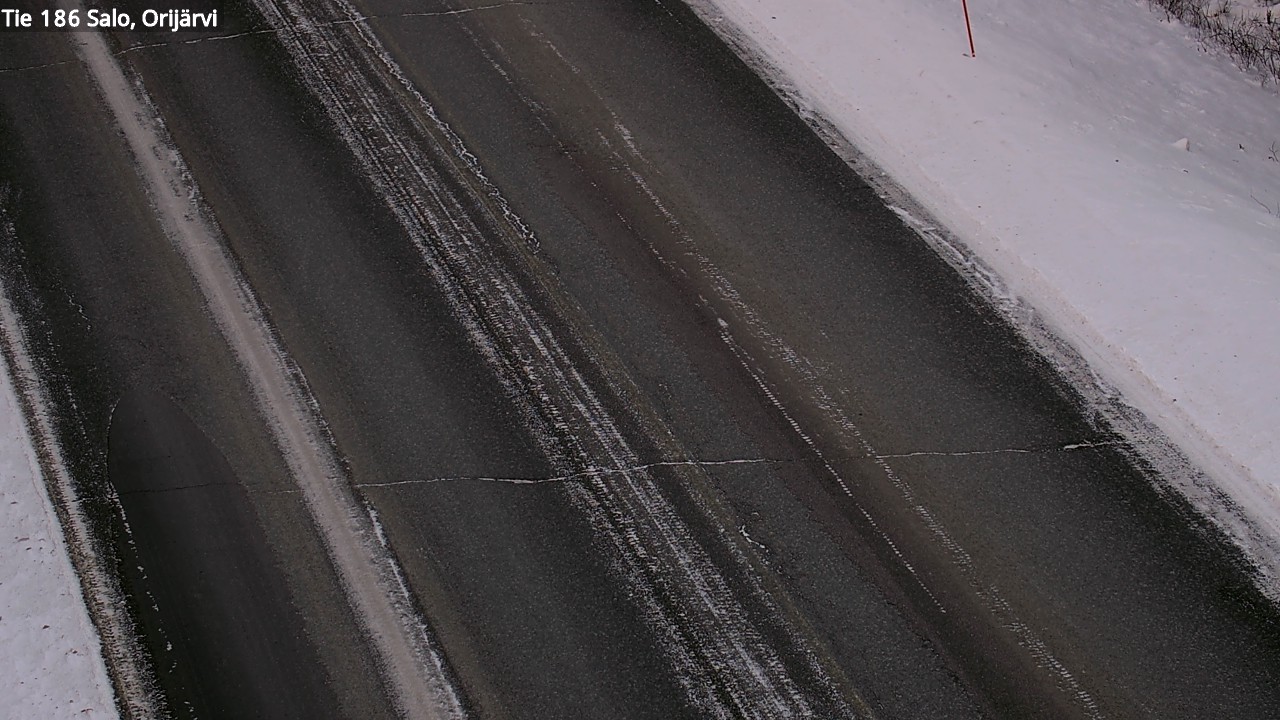 Weather Camera Image Road 186 Salo, Orijärvi, Salo, Varsinais-Suomi