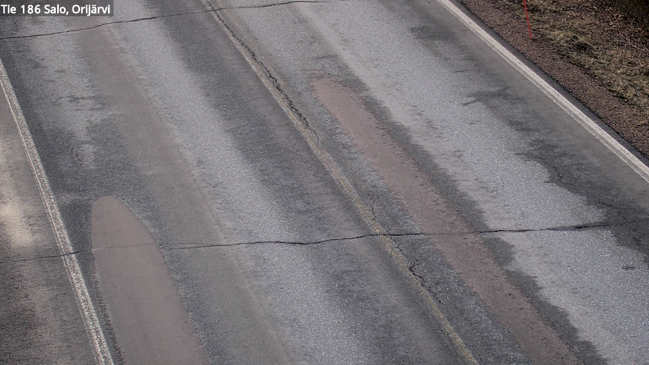 Weather Camera Image Road 186 Salo, Orijärvi, Salo, Varsinais-Suomi