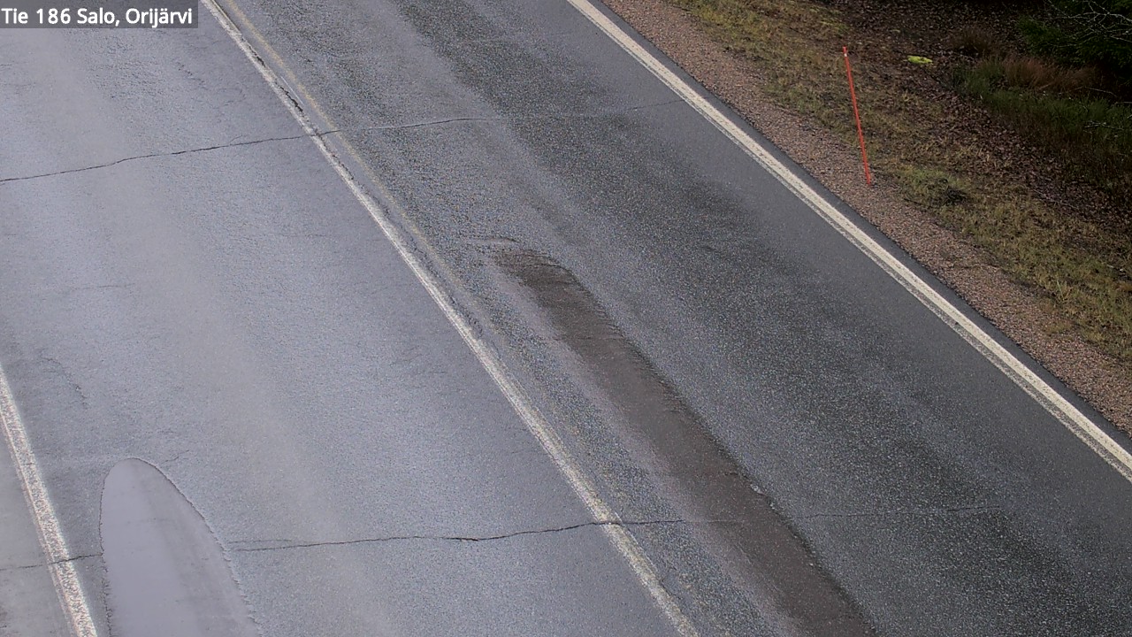 Weather Camera Image Väg 186 Salo, Orijärvi, Salo, Varsinais-Suomi