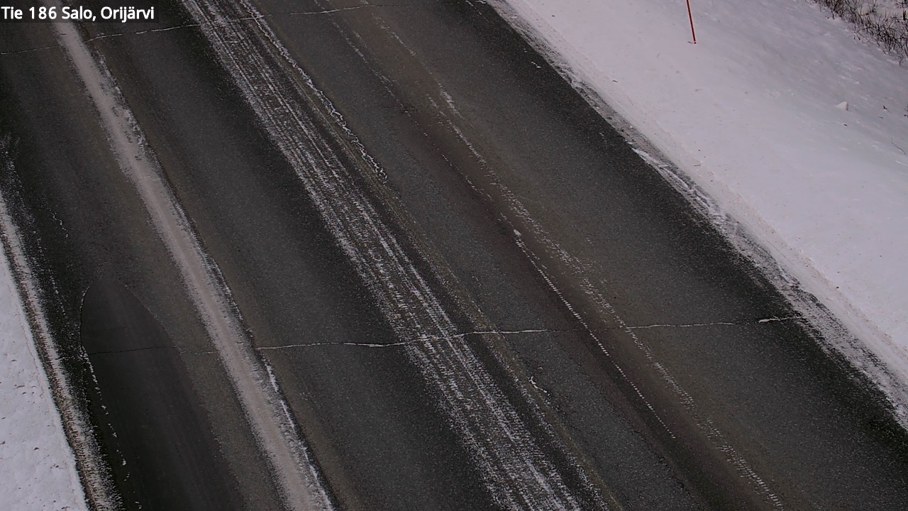 Weather Camera Image Road 186 Salo, Orijärvi, Salo, Varsinais-Suomi