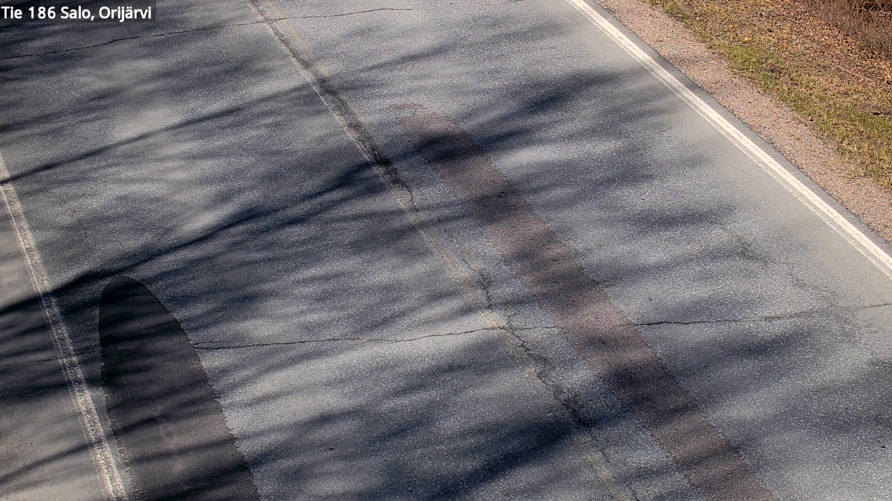 Weather Camera Image Road 186 Salo, Orijärvi, Salo, Varsinais-Suomi