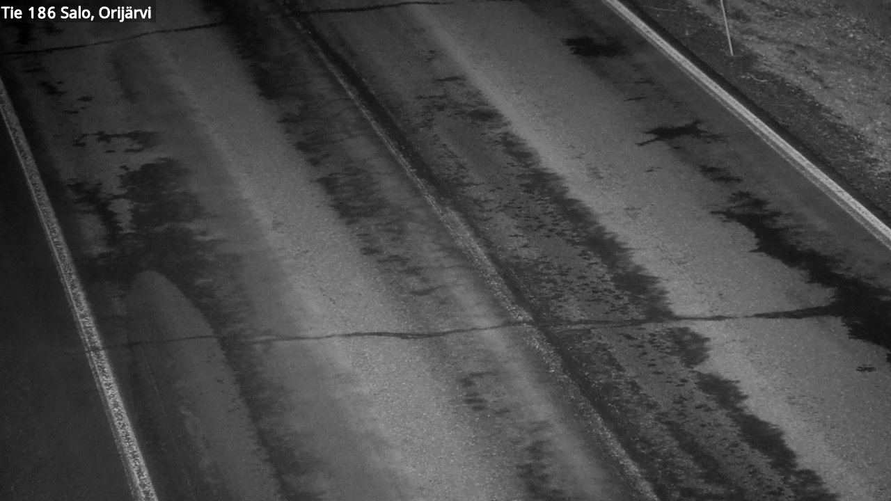 Weather Camera Image Road 186 Salo, Orijärvi, Salo, Varsinais-Suomi