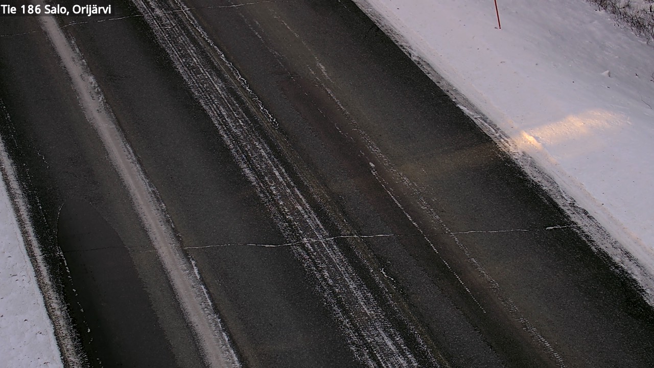 Weather Camera Image Road 186 Salo, Orijärvi, Salo, Varsinais-Suomi