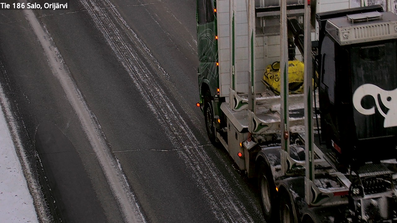 Weather Camera Image Road 186 Salo, Orijärvi, Salo, Varsinais-Suomi