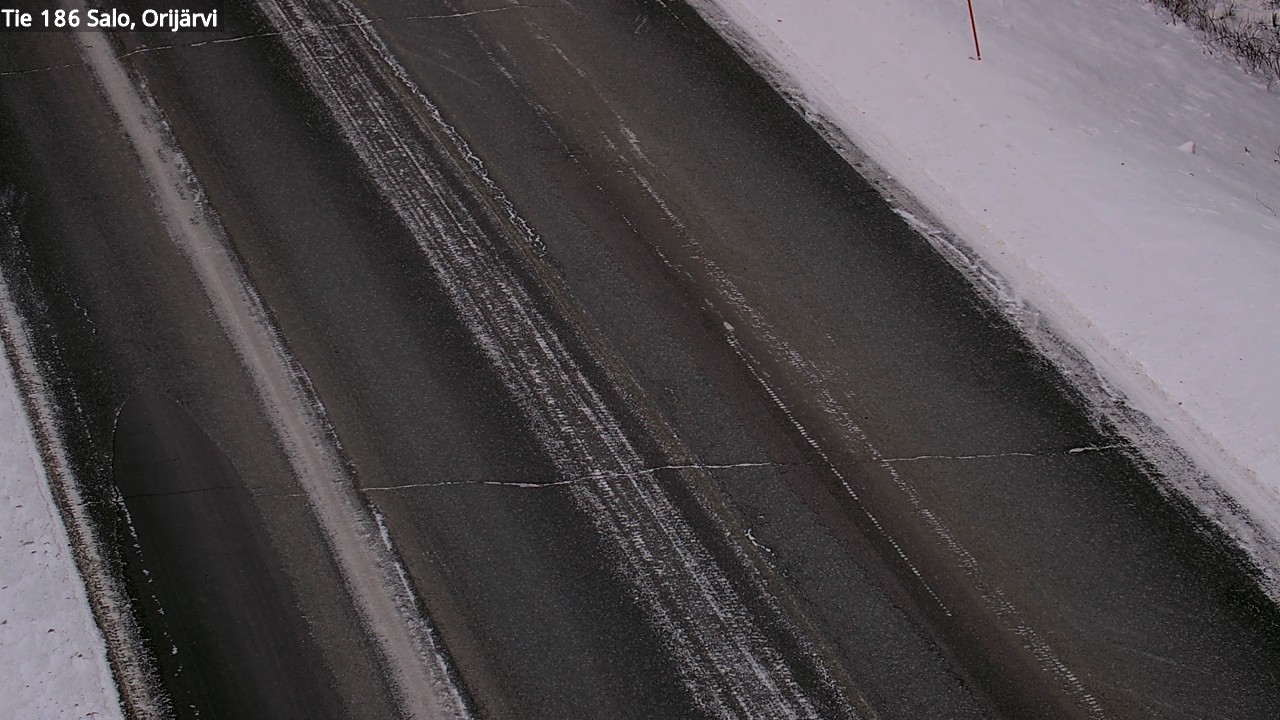 Weather Camera Image Road 186 Salo, Orijärvi, Salo, Varsinais-Suomi