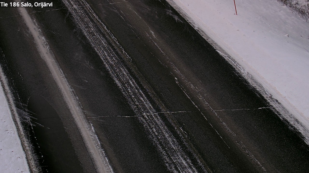Weather Camera Image Road 186 Salo, Orijärvi, Salo, Varsinais-Suomi