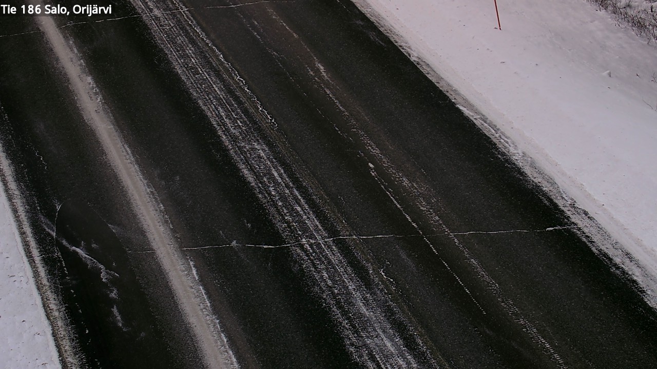 Weather Camera Image Road 186 Salo, Orijärvi, Salo, Varsinais-Suomi