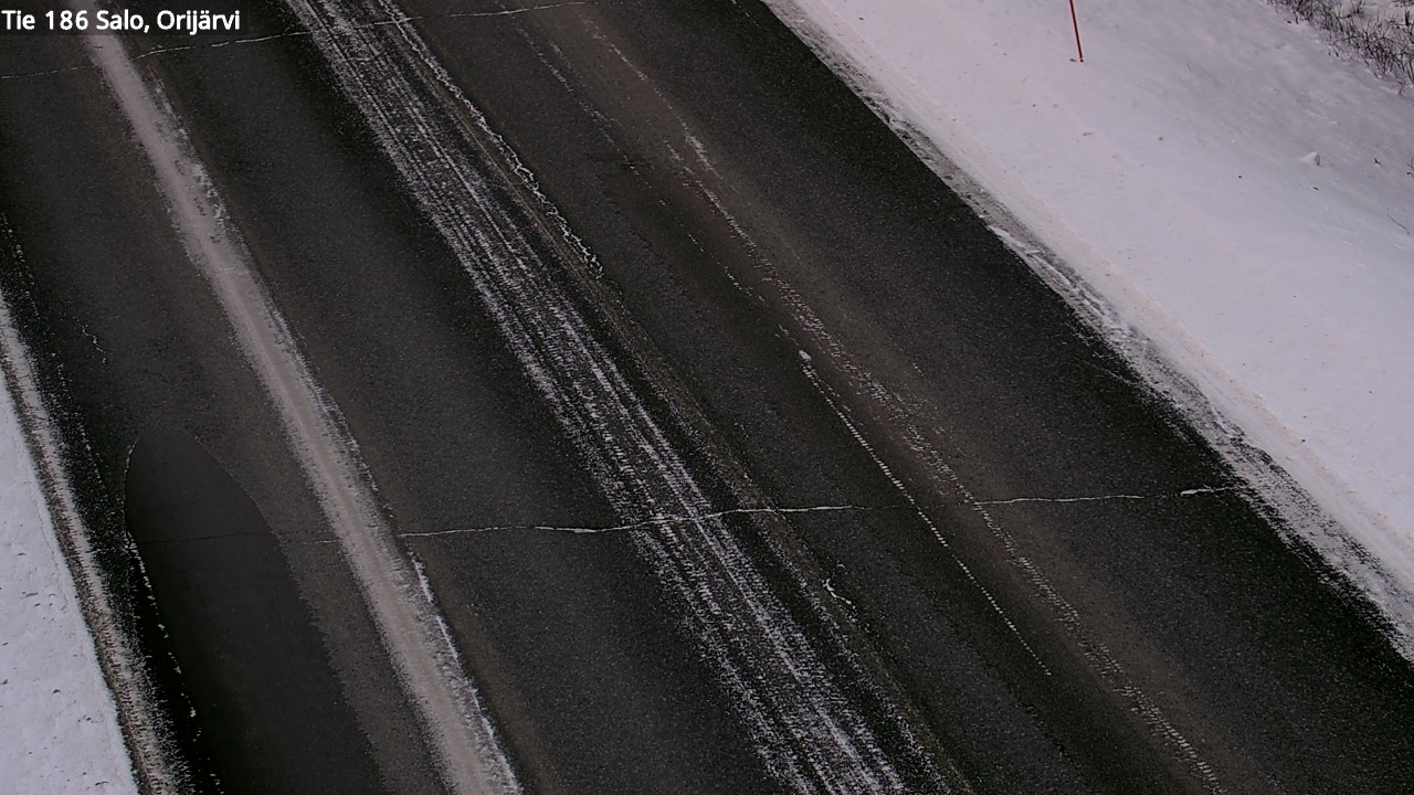 Weather Camera Image Road 186 Salo, Orijärvi, Salo, Varsinais-Suomi