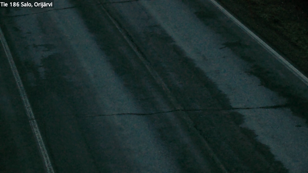 Weather Camera Image Road 186 Salo, Orijärvi, Salo, Varsinais-Suomi