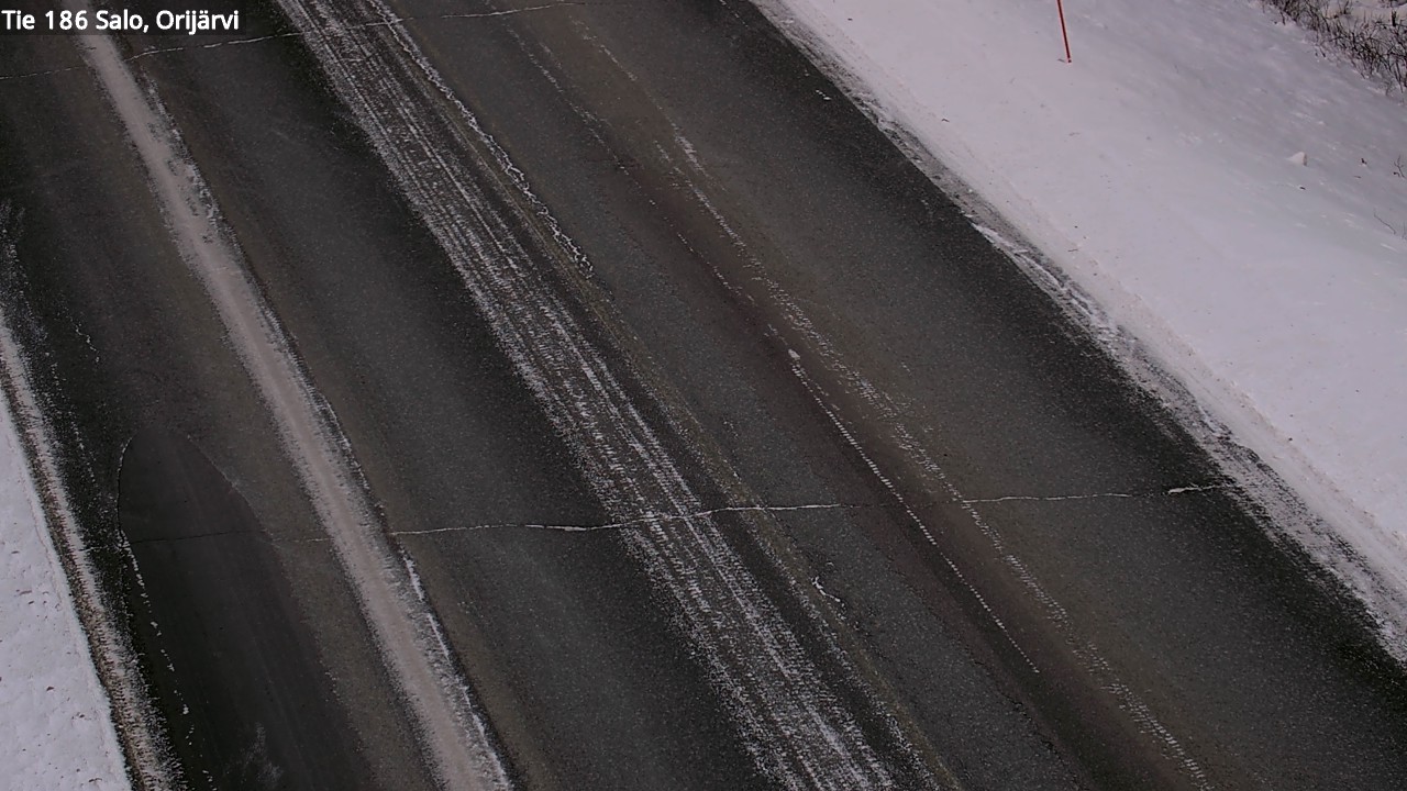 Weather Camera Image Road 186 Salo, Orijärvi, Salo, Varsinais-Suomi