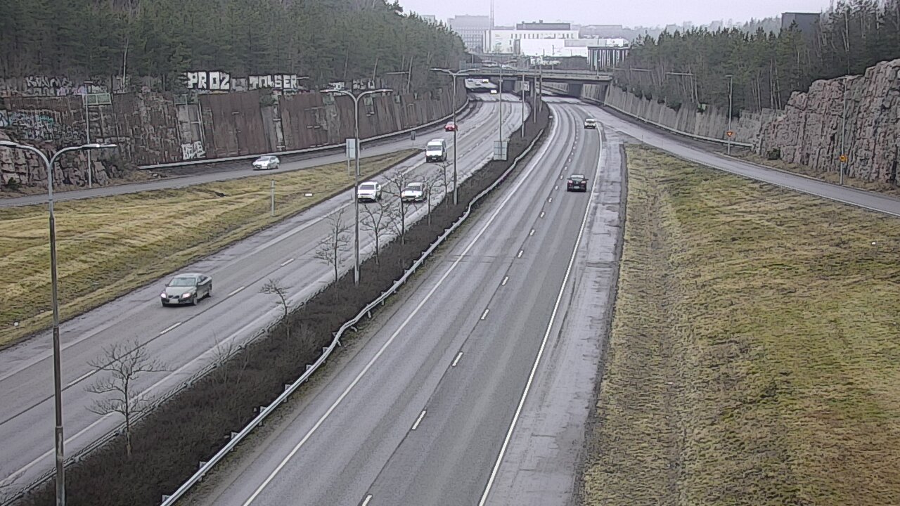 Weather Camera Image Road 1 Turku, Jaani, Turku, Varsinais-Suomi