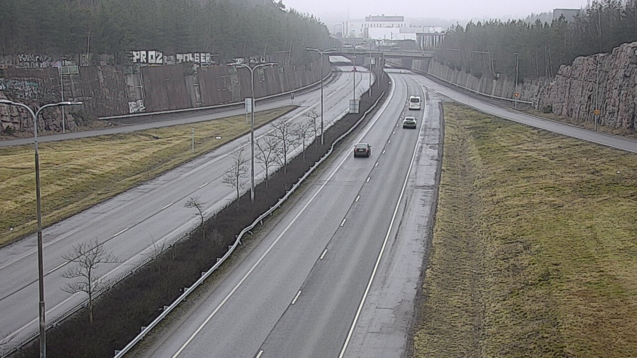 Weather Camera Image Road 1 Turku, Jaani, Turku, Varsinais-Suomi