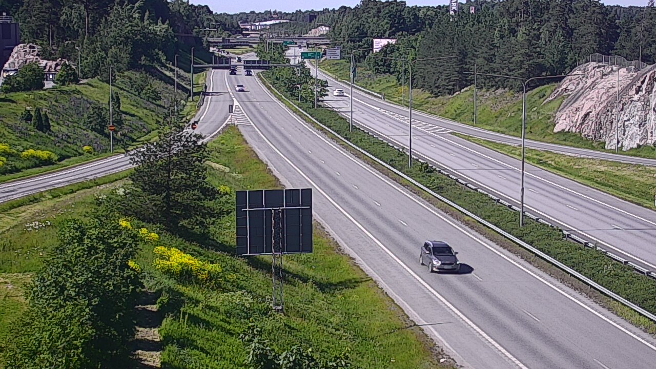 Weather Camera Image Väg 1 Åbo, Huhkola, Turku, Varsinais-Suomi