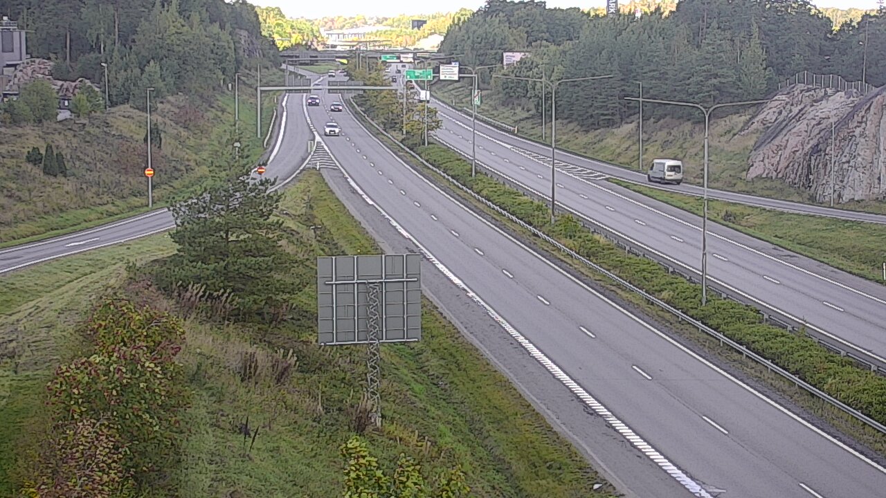 Weather Camera Image Väg 1 Åbo, Huhkola, Turku, Varsinais-Suomi