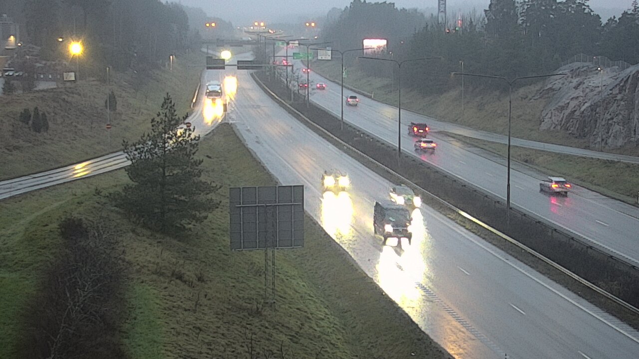 Weather Camera Image Väg 1 Åbo, Huhkola, Turku, Varsinais-Suomi