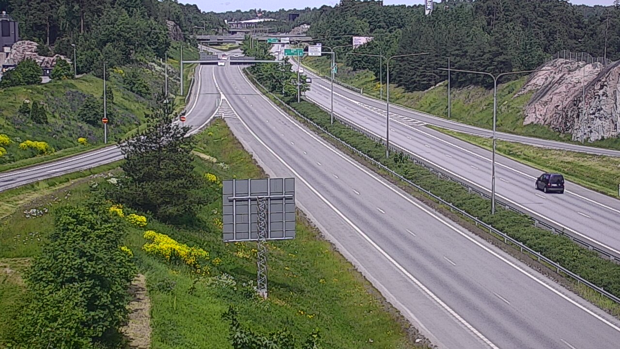 Weather Camera Image Road 1 Turku, Huhkola, Turku, Varsinais-Suomi