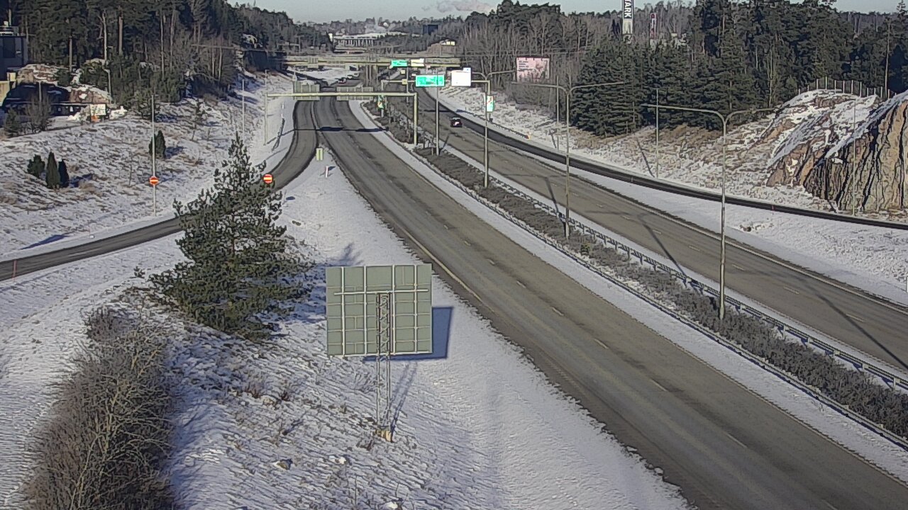 Weather Camera Image Road 1 Turku, Huhkola, Turku, Varsinais-Suomi