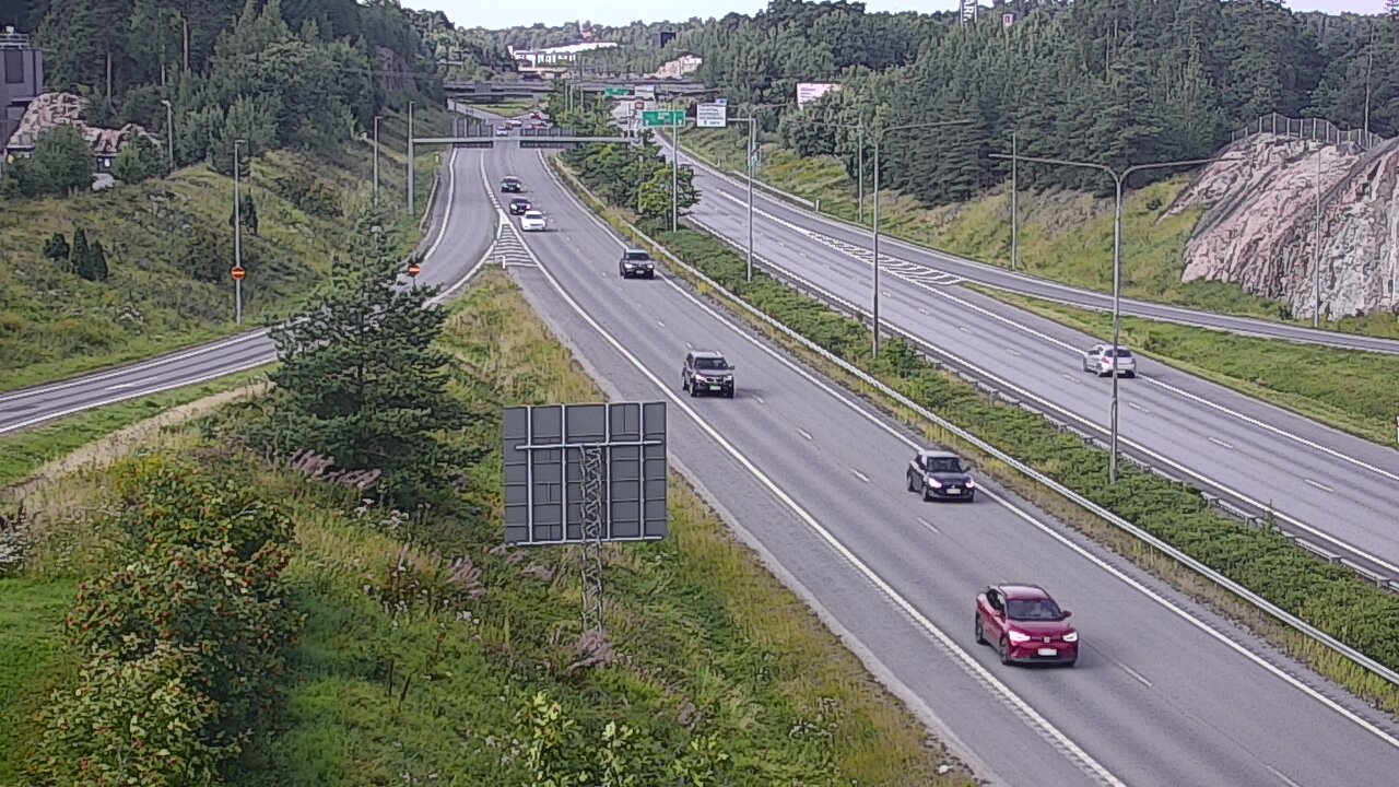 Weather Camera Image Road 1 Turku, Huhkola, Turku, Varsinais-Suomi