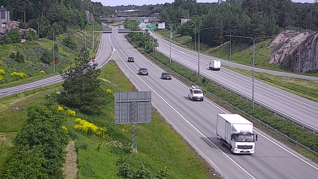 Weather Camera Image Road 1 Turku, Huhkola, Turku, Varsinais-Suomi