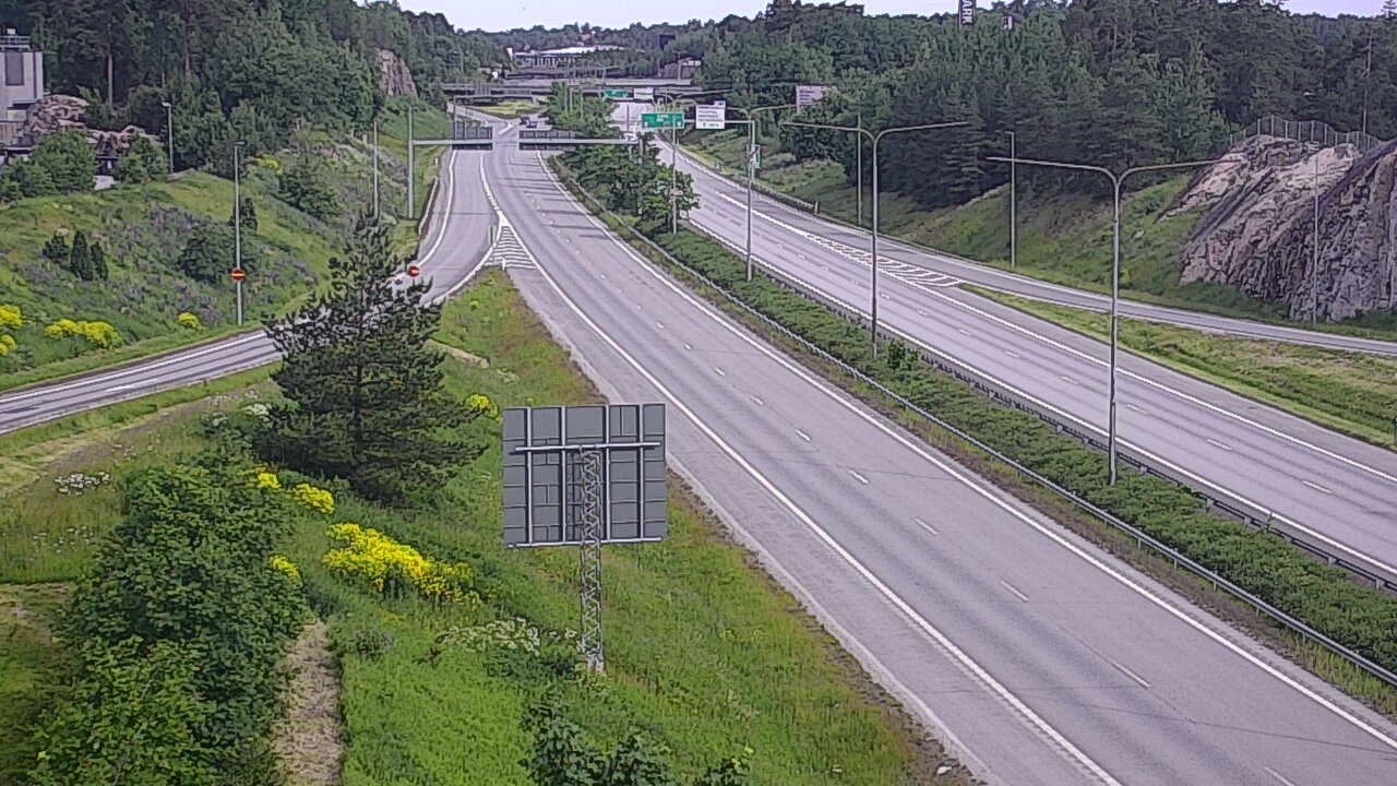 Weather Camera Image Road 1 Turku, Huhkola, Turku, Varsinais-Suomi