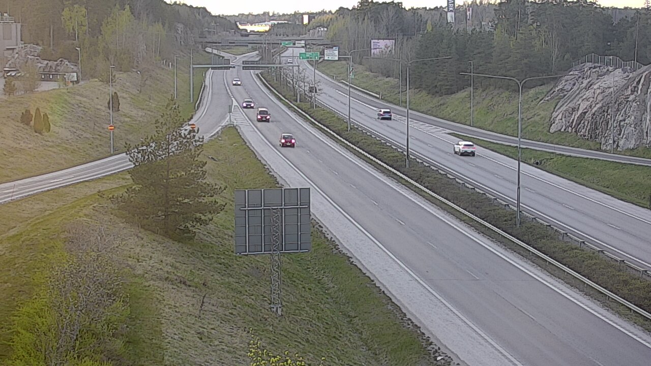 Weather Camera Image Väg 1 Åbo, Huhkola, Turku, Varsinais-Suomi