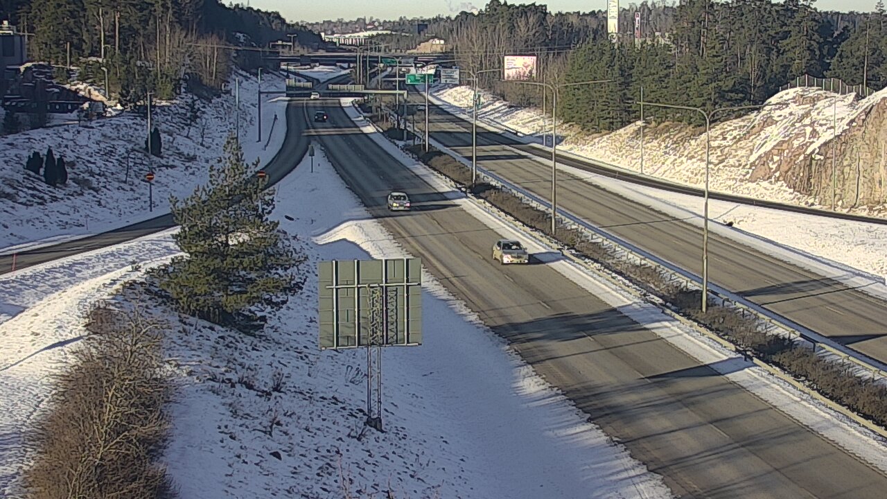 Weather Camera Image Road 1 Turku, Huhkola, Turku, Varsinais-Suomi