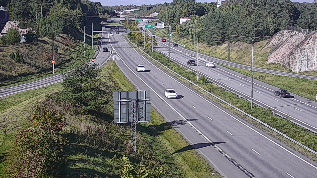 Weather Camera Image Väg 1 Åbo, Huhkola, Turku, Varsinais-Suomi
