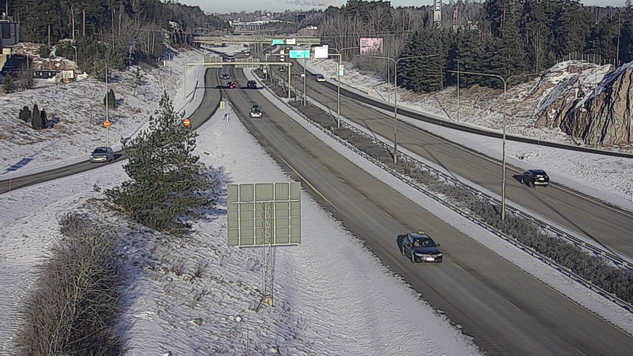 Weather Camera Image Road 1 Turku, Huhkola, Turku, Varsinais-Suomi