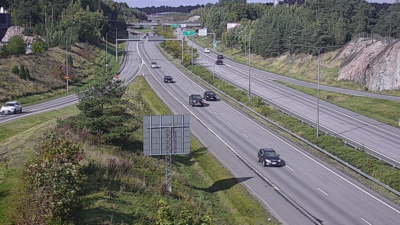 Weather Camera Image Väg 1 Åbo, Huhkola, Turku, Varsinais-Suomi