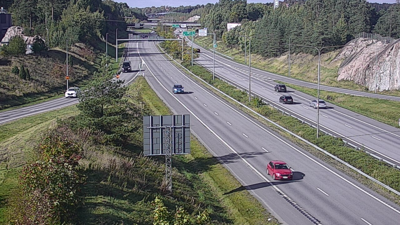 Weather Camera Image Väg 1 Åbo, Huhkola, Turku, Varsinais-Suomi