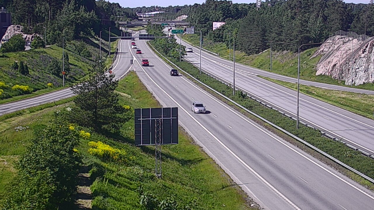 Weather Camera Image Väg 1 Åbo, Huhkola, Turku, Varsinais-Suomi