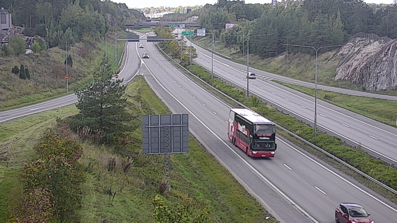 Weather Camera Image Väg 1 Åbo, Huhkola, Turku, Varsinais-Suomi