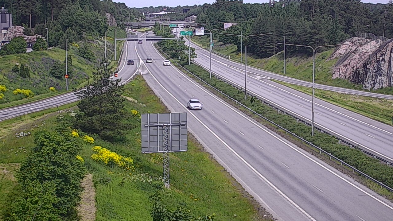 Weather Camera Image Road 1 Turku, Huhkola, Turku, Varsinais-Suomi