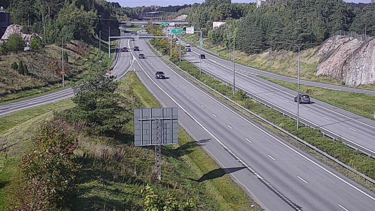 Weather Camera Image Väg 1 Åbo, Huhkola, Turku, Varsinais-Suomi