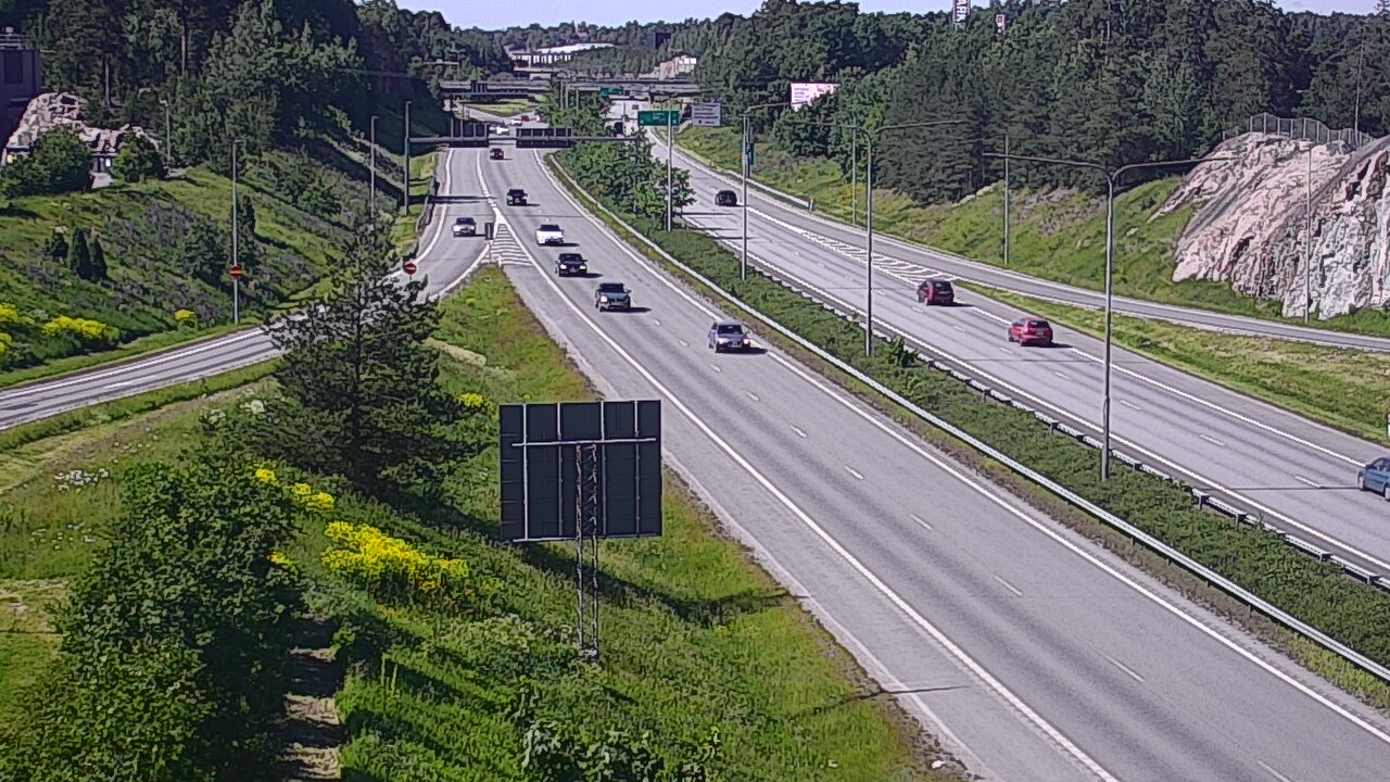 Weather Camera Image Väg 1 Åbo, Huhkola, Turku, Varsinais-Suomi
