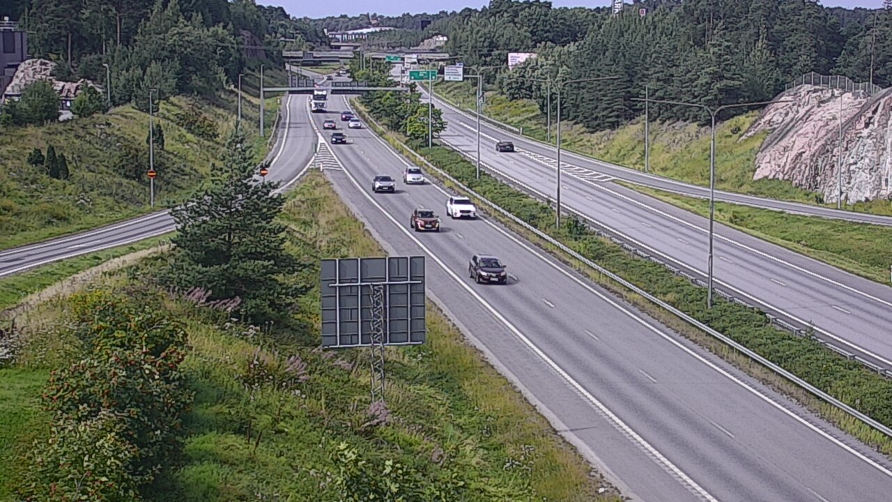 Weather Camera Image Road 1 Turku, Huhkola, Turku, Varsinais-Suomi