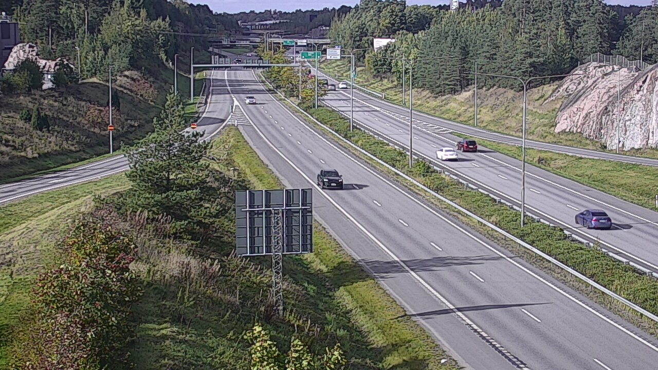 Weather Camera Image Väg 1 Åbo, Huhkola, Turku, Varsinais-Suomi