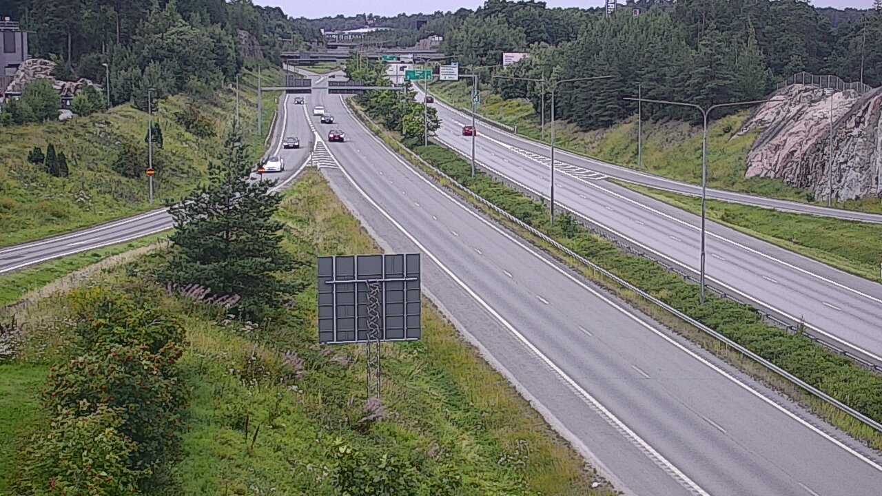 Weather Camera Image Väg 1 Åbo, Huhkola, Turku, Varsinais-Suomi
