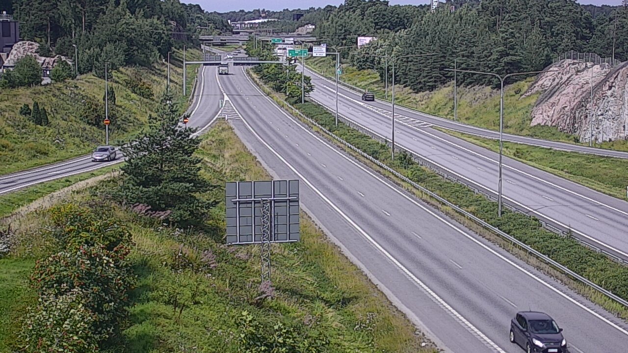 Weather Camera Image Road 1 Turku, Huhkola, Turku, Varsinais-Suomi