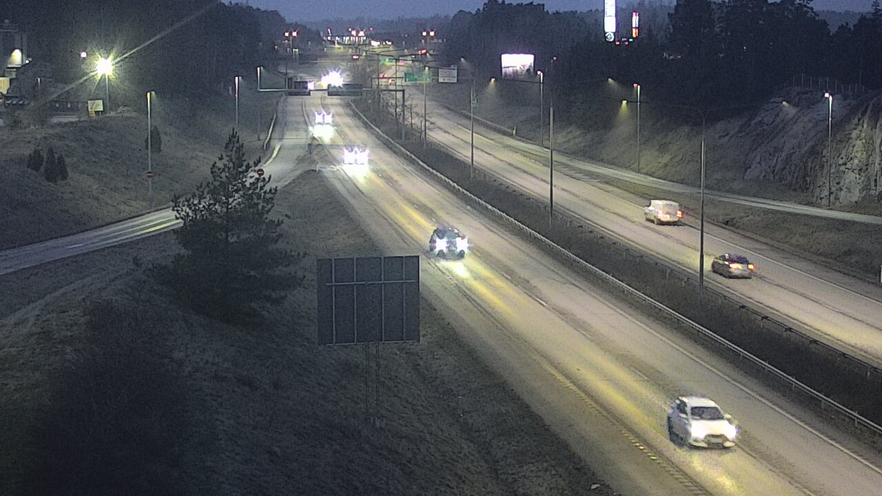 Weather Camera Image Road 1 Turku, Huhkola, Turku, Varsinais-Suomi